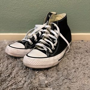 Black High Top Converse